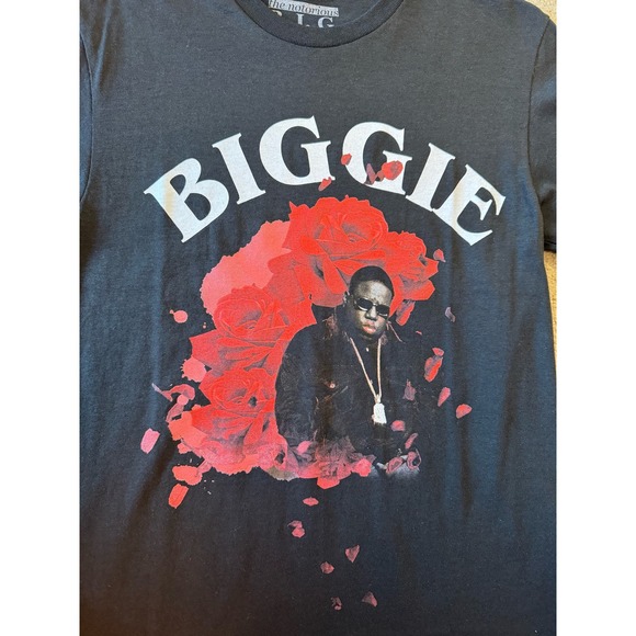 NWOT Hot Topic Notorious BIG Black Graphic Tee - Picture 2 of 4